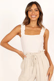 Heidi Bodysuit White