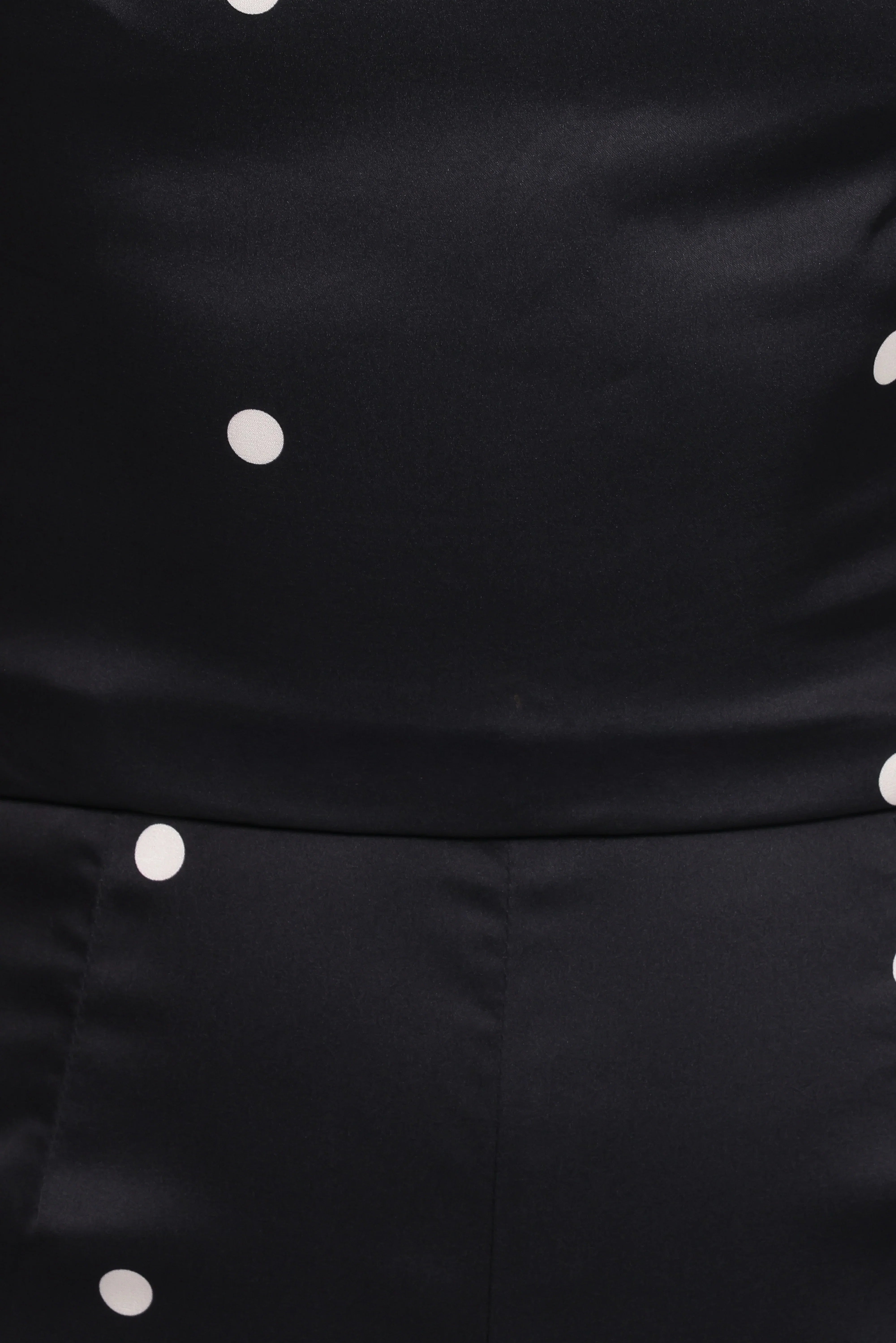 Bentley Halterneck Jumpsuit Black Polka Dot