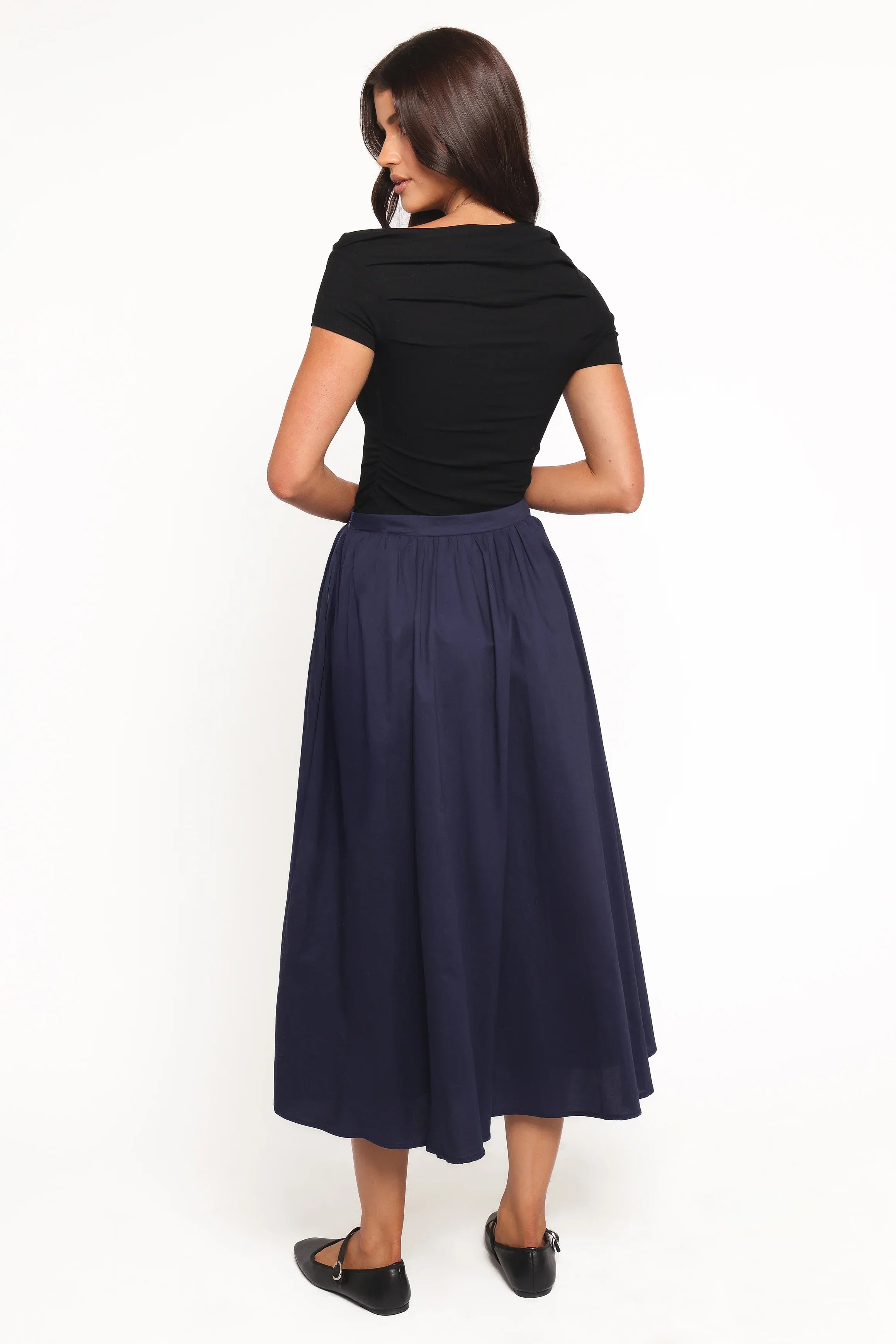 Oakley Midi Skirt Navy