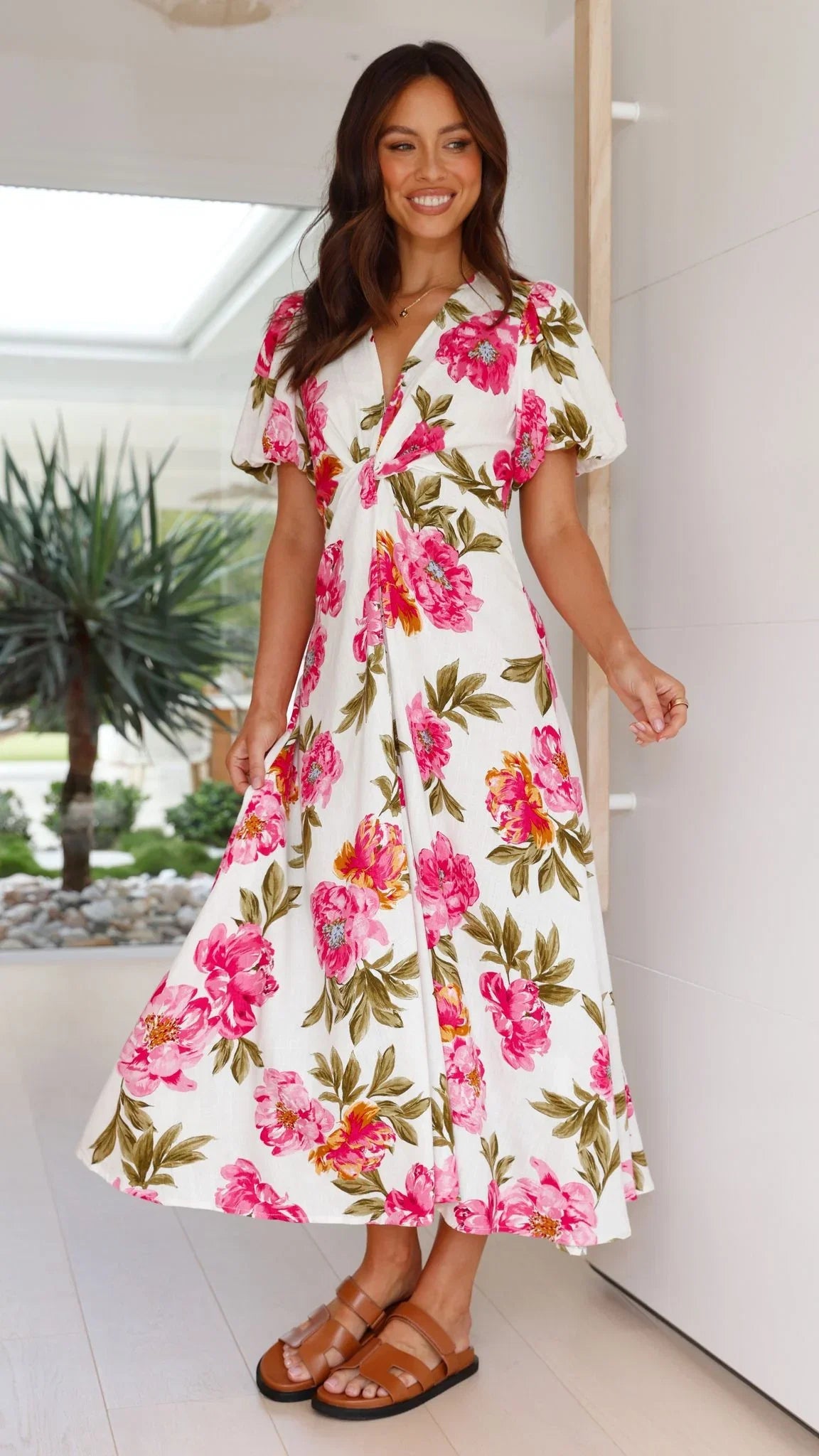 Blaire Midi Dress Bonita Floral
