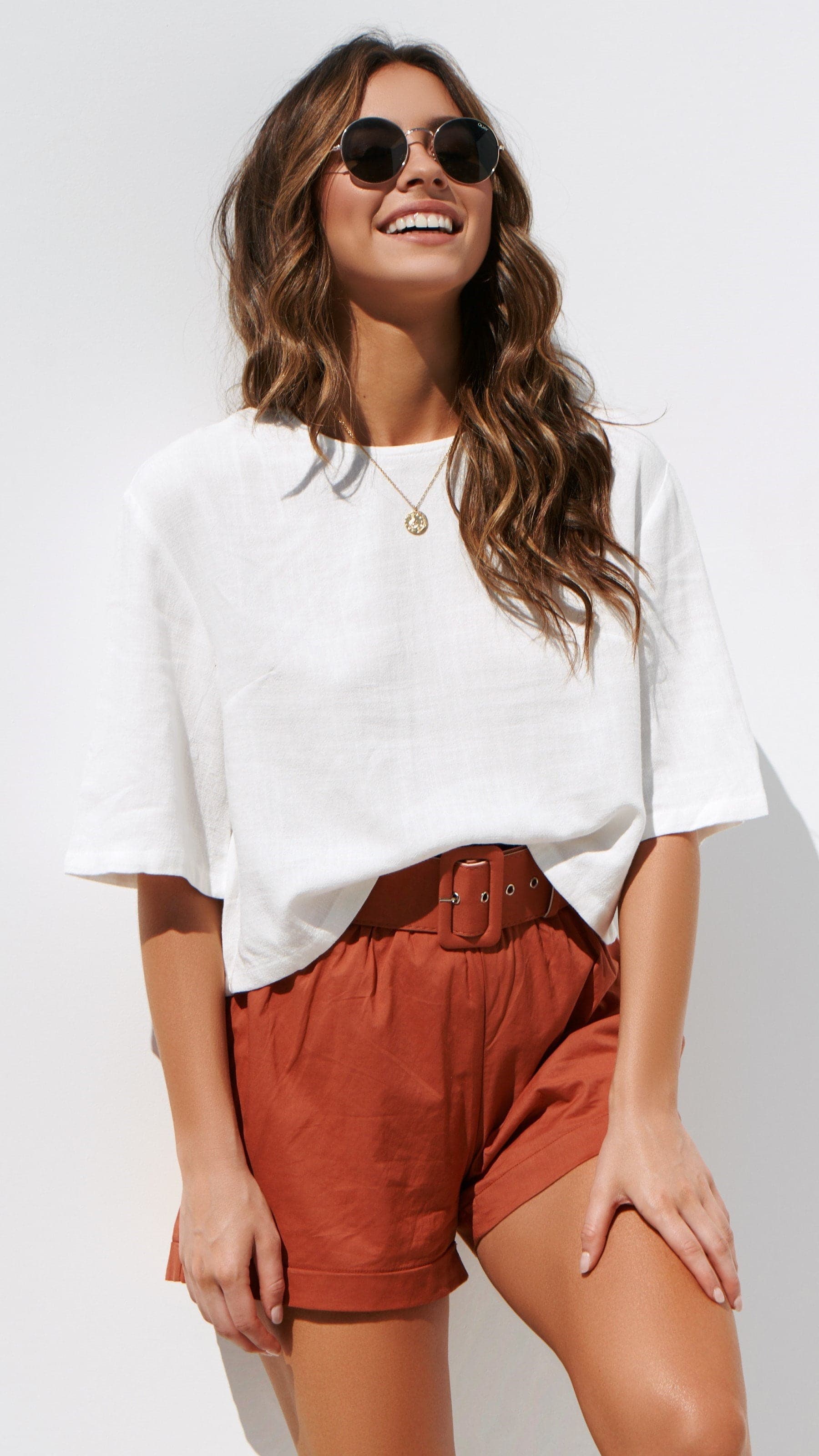 Charlotte Top White