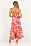 Zahara Wide Leg Jumpsuit Floral
