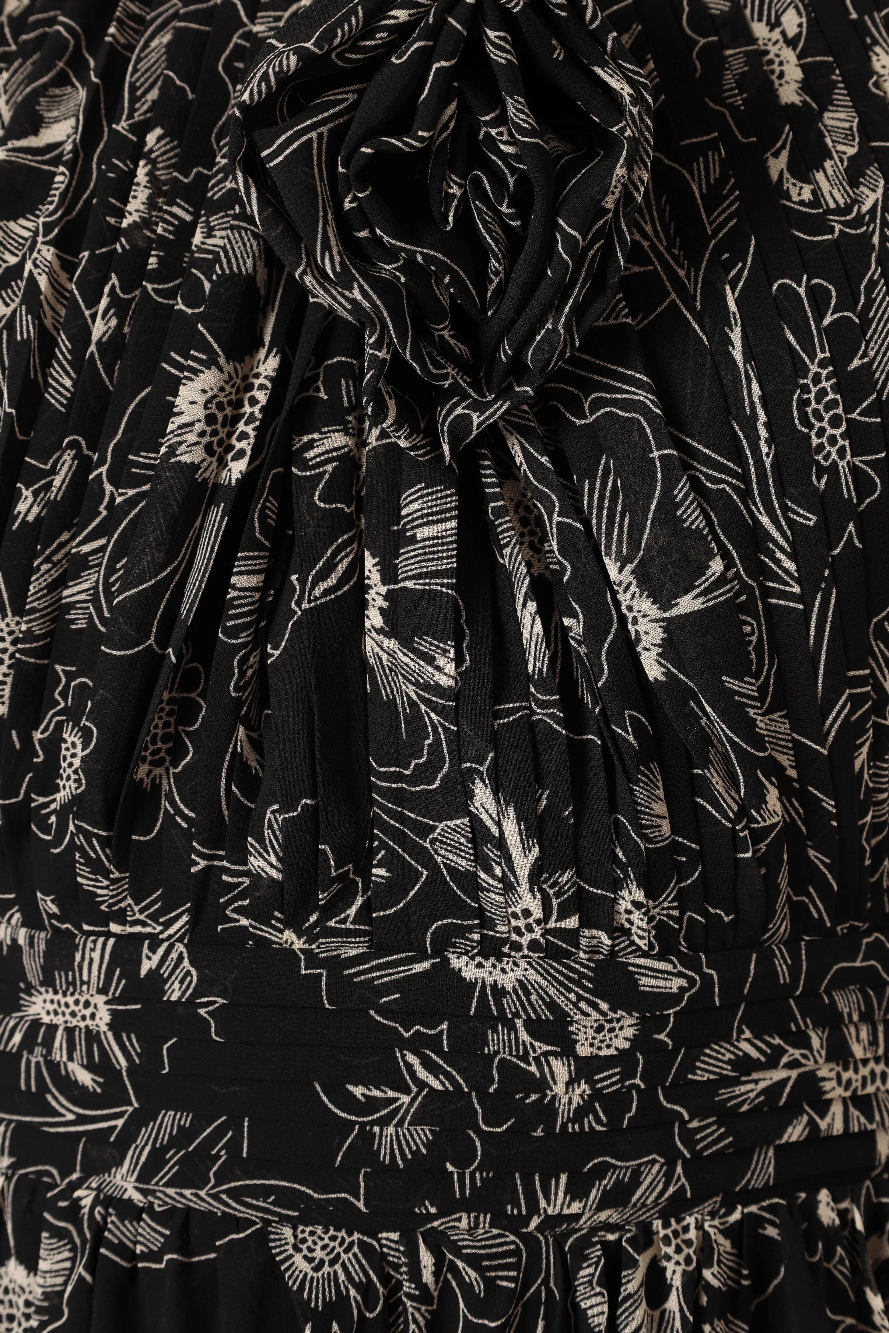 Lennon Halterneck Maxi Dress Black Floral