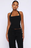 He Said She Said Bustier Black