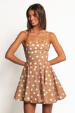 Teaghan Mini Dress Light Mocha