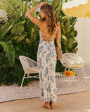Fresh Grove Paisley Halter Neck Maxi Dress