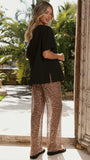 Zinnia Sequins Pant Mocha