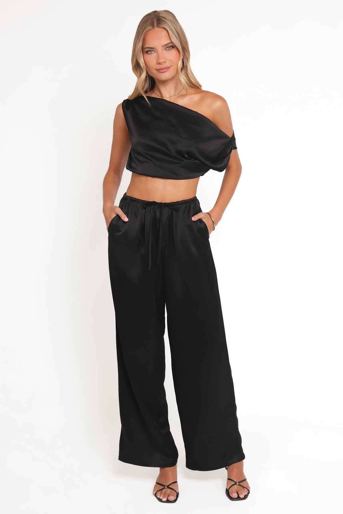 India Pant Set Black