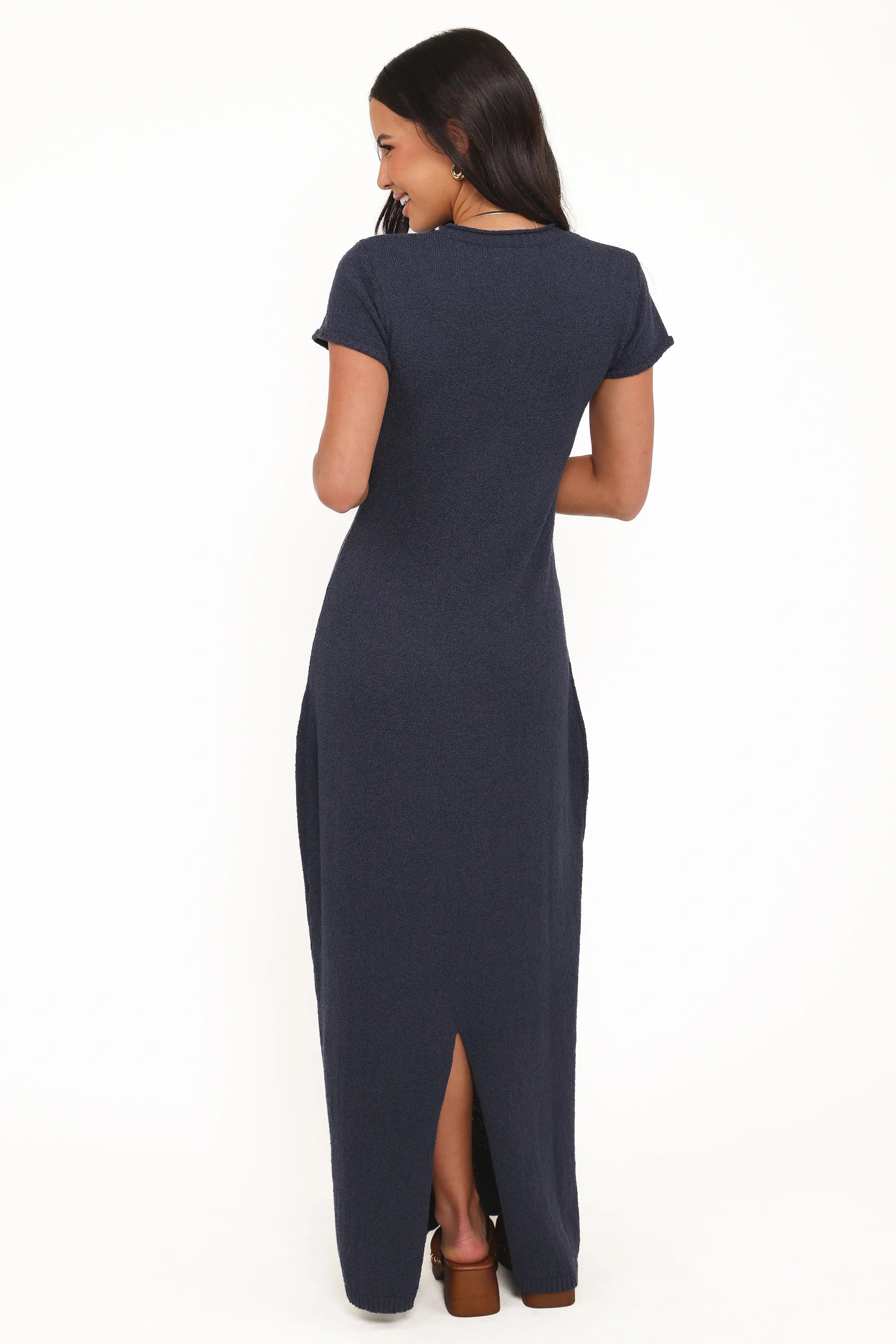 Lowell Knit Maxi Dress Navy