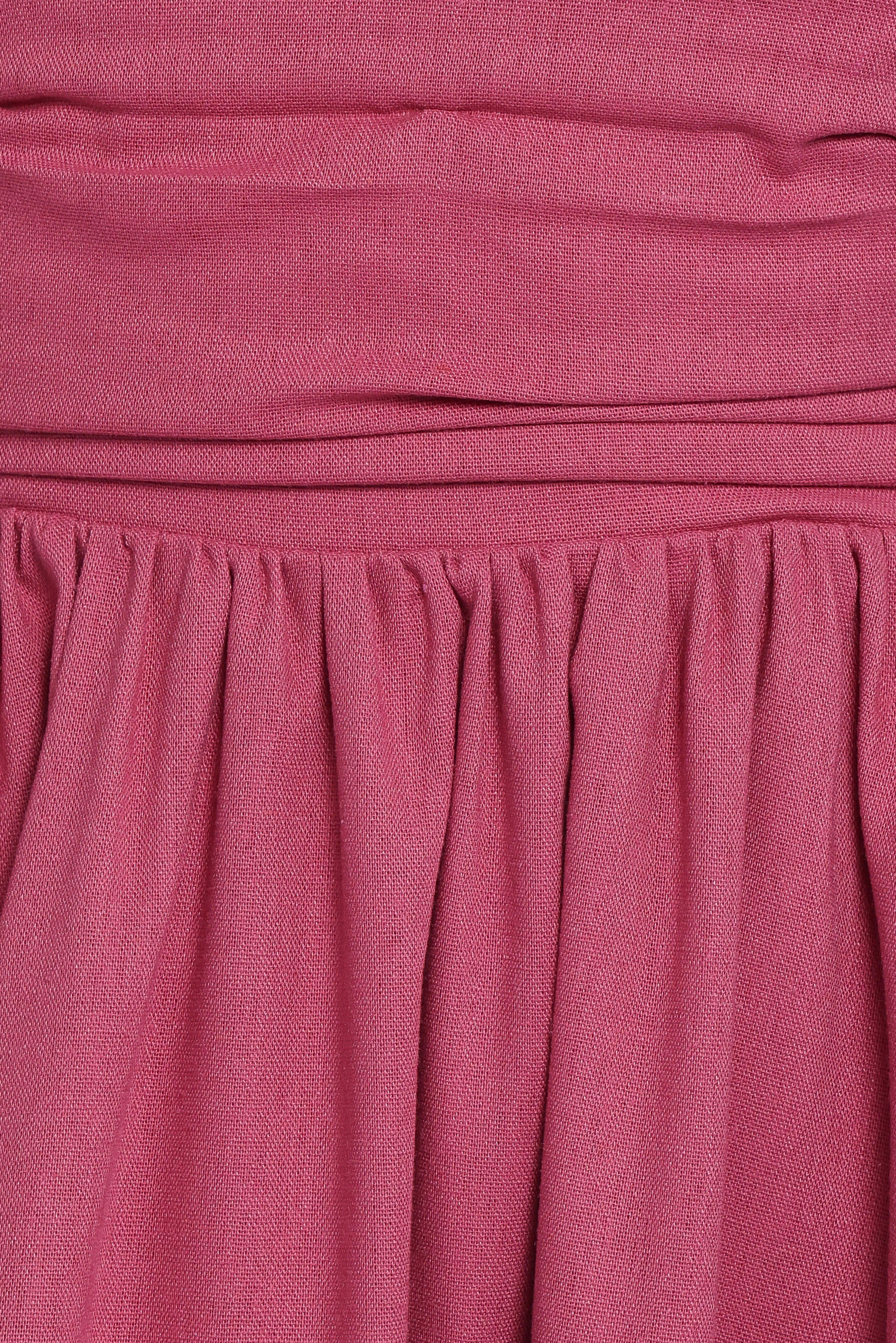 Kayt Strapless Dress Petal Pink