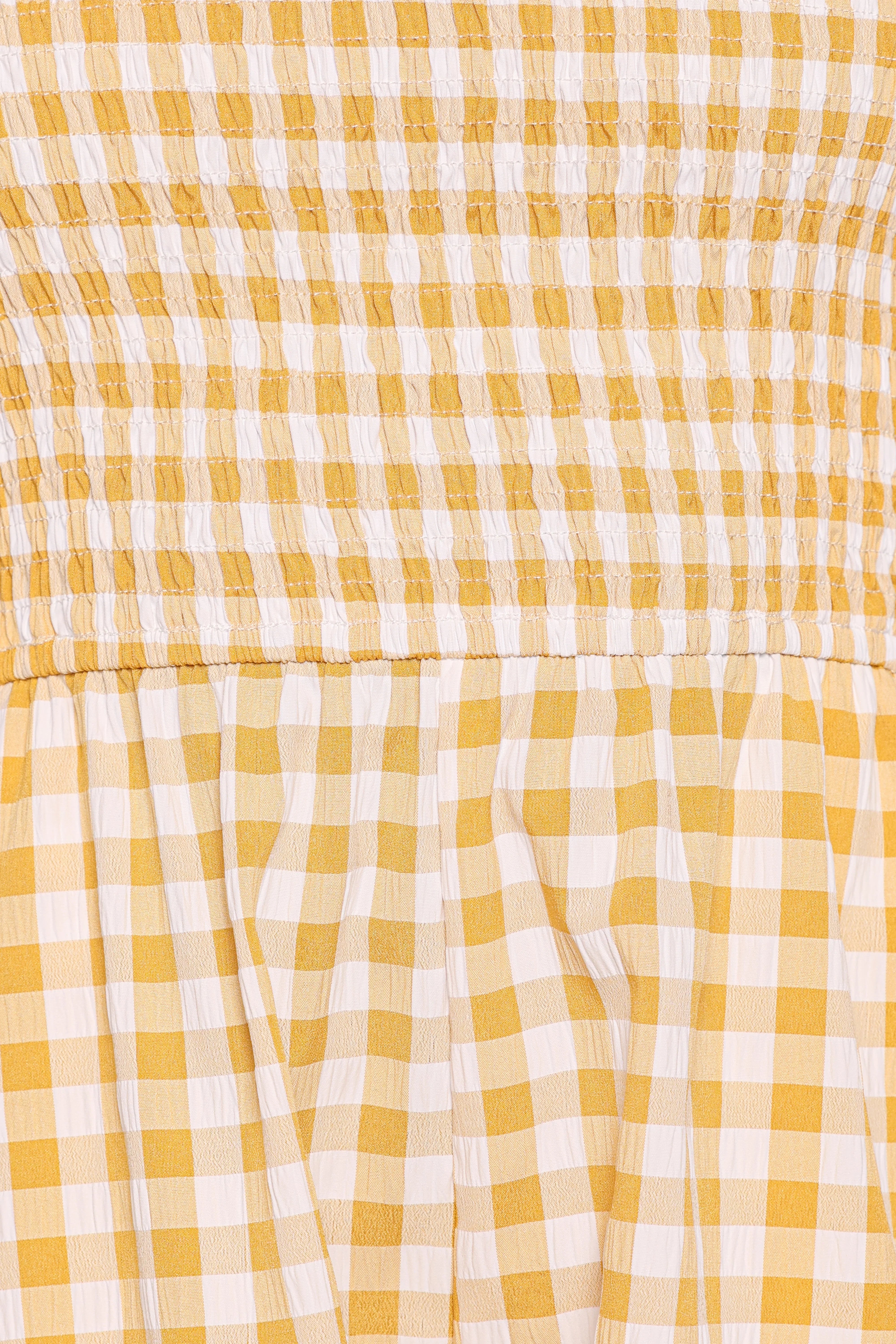 Simo Romper Yellow Gingham