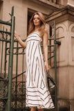 Shantelle Midi Dress Cream Stripe