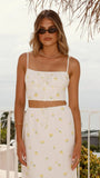 Tafari Crop Top Limone