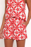 Allura Shorts Red
