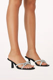 Fabia Midi Heel Black