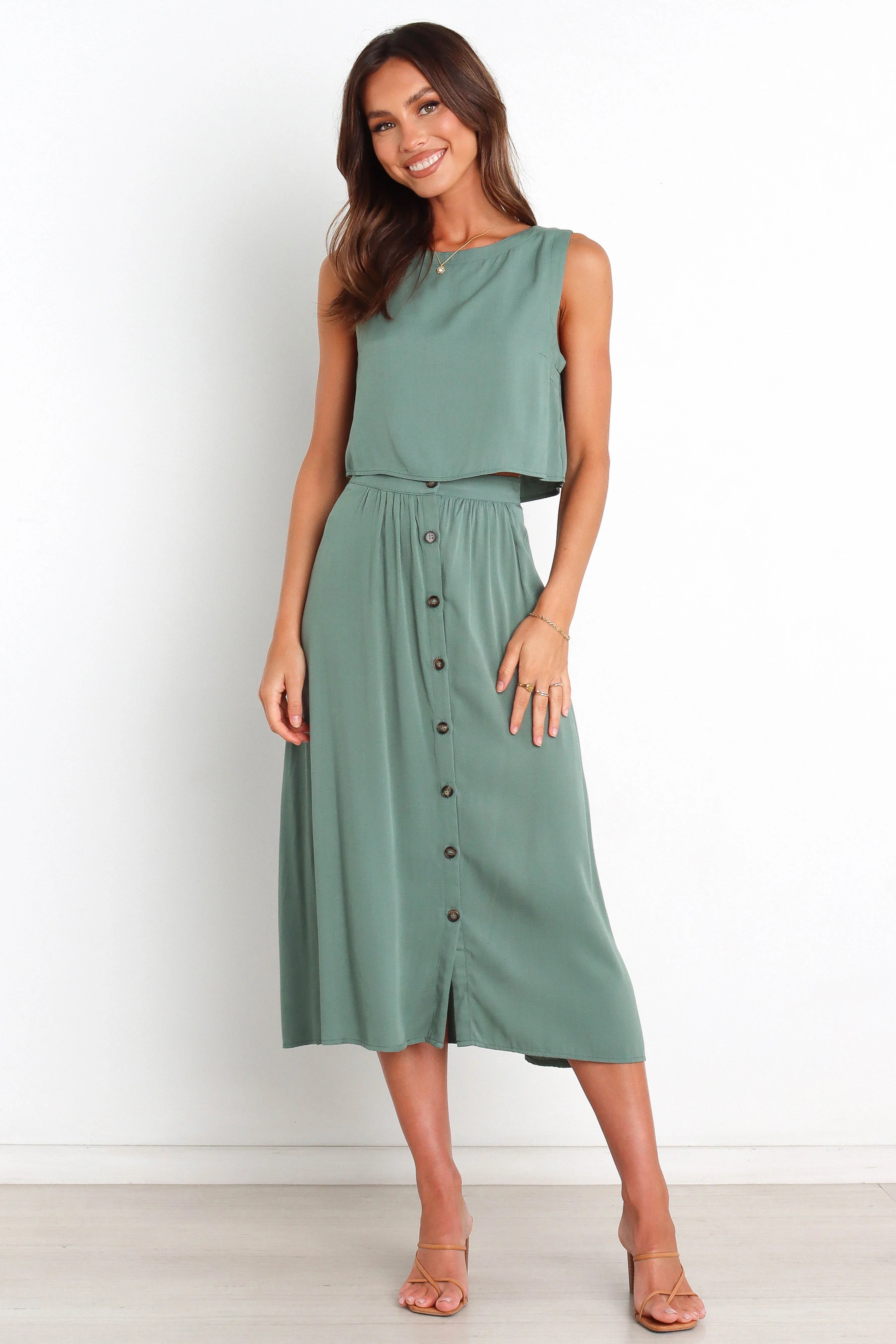 Ava Skirt Green