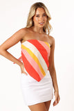 Silanzo Top Pink Stripe