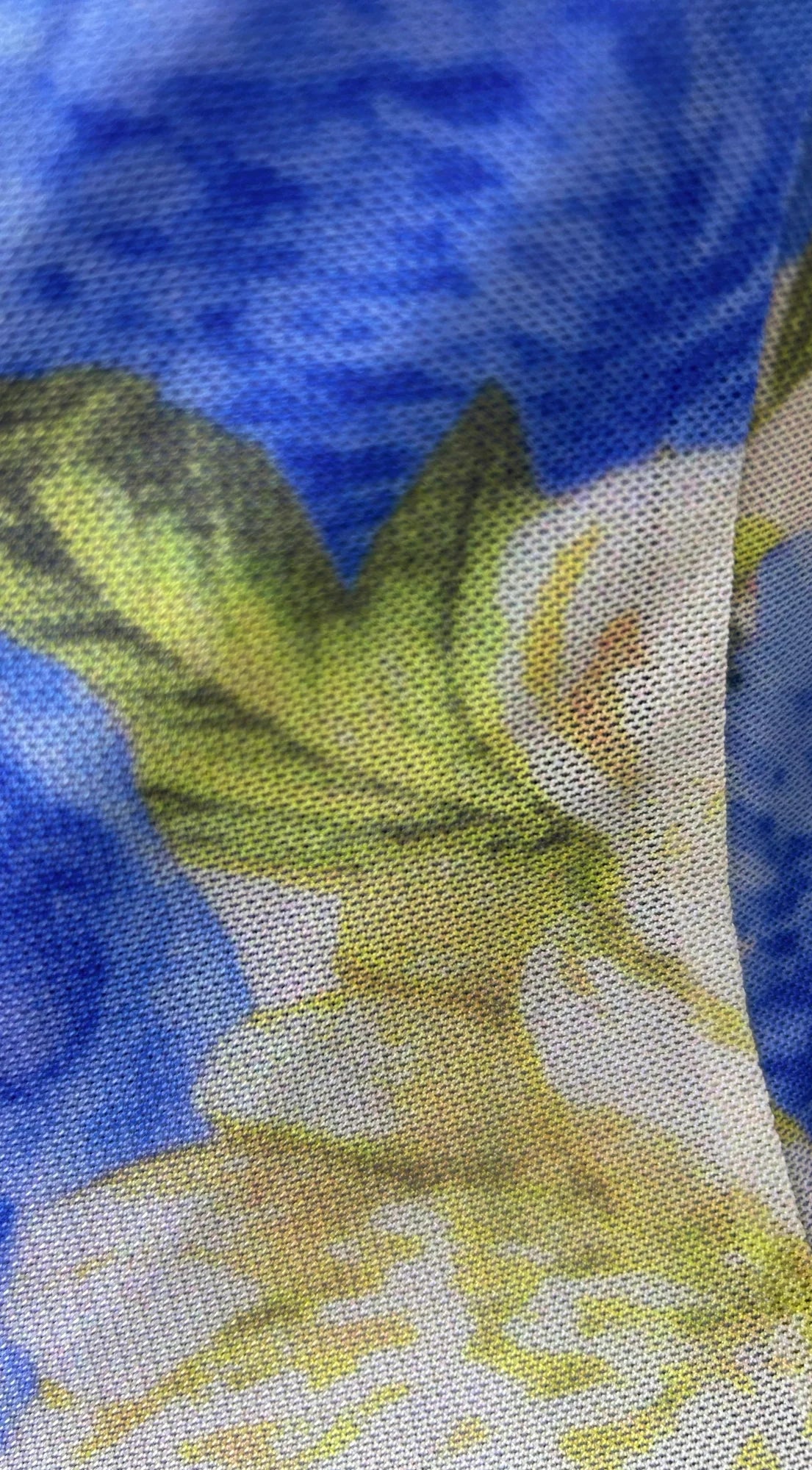 Azurae Floral Maxi Dress Blue