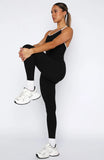 Ignite Jumpsuit Black White