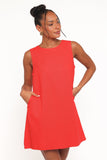 Zoe Mini Dress Red