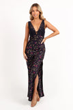 Cammy Maxi Slip Dress Midnight Floral