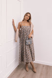 Andy Maxi Dress Olive Ditsy Floral