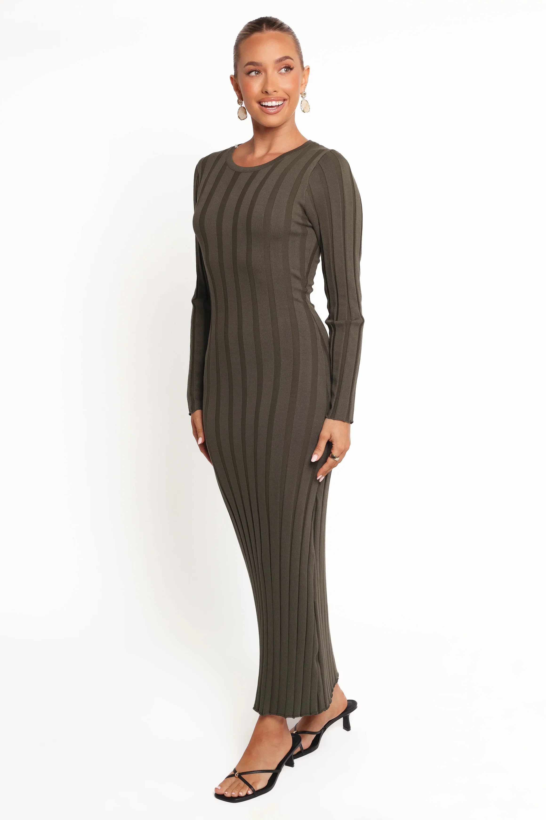Carlson Maxi Dress Olive