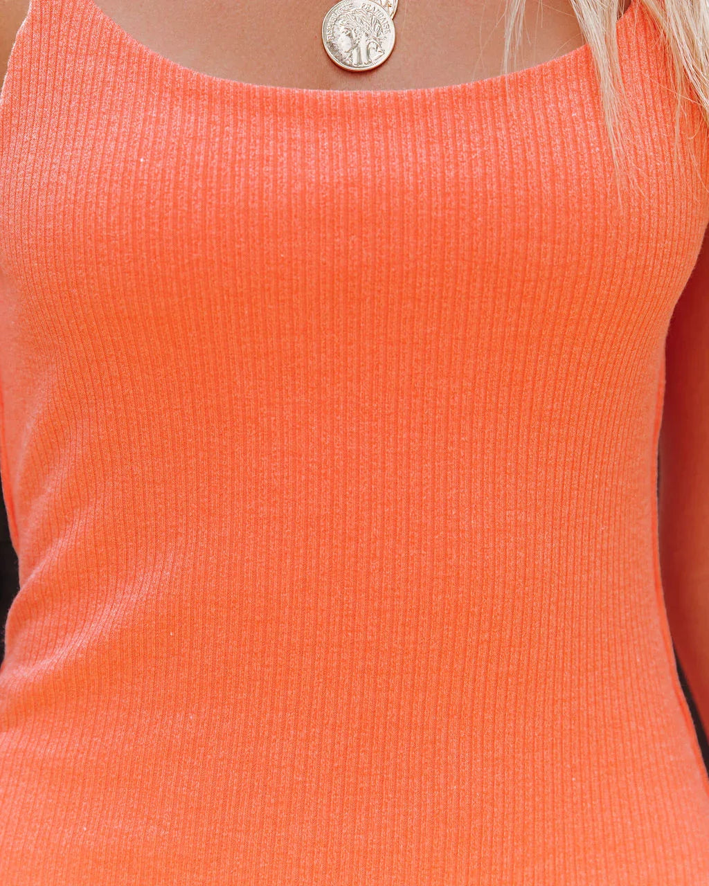 Luna Ribbed Knit Midi Dress