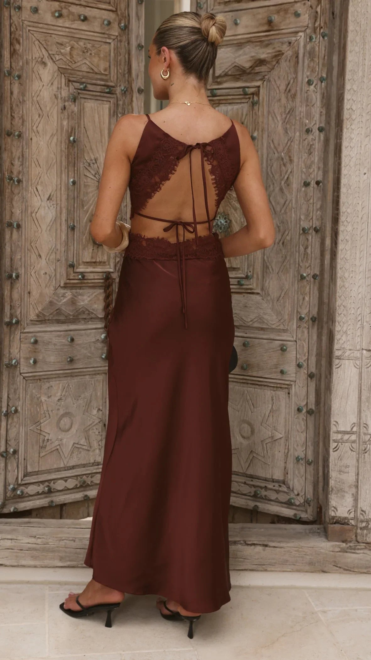 Amy Maxi Dress Chocolate