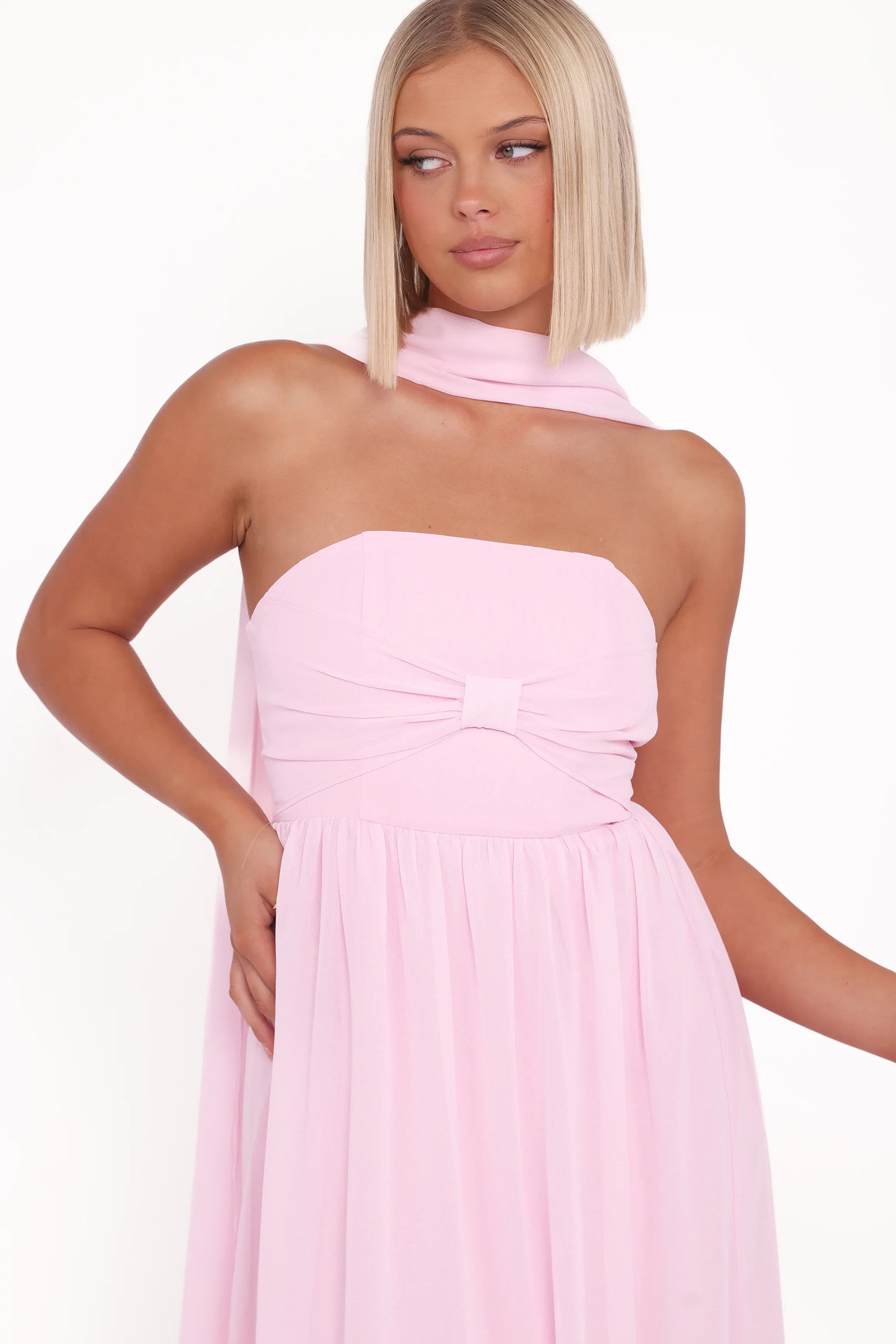 Celestria Maxi Dress Pink