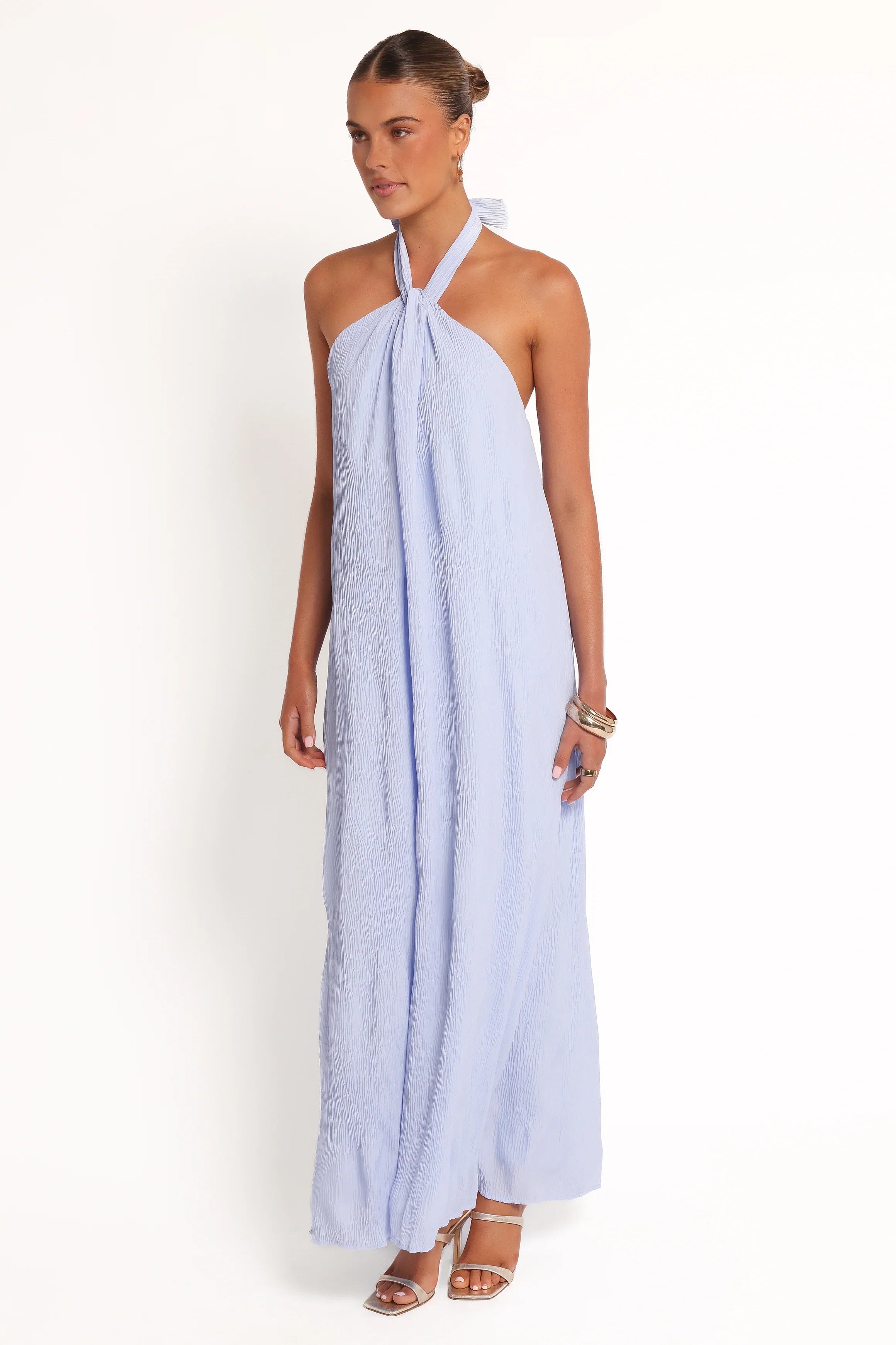 Theophania Maxi Dress Pale Blue