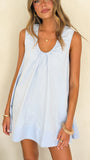 Vika Mini Dress Blue