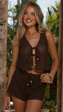 Delani Shorts Brown