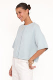Lilith Knit Top Blue