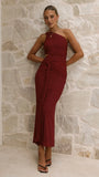 Kourt Maxi Dress Cherry