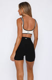 Ill Prove It Sports Crop Cream Black