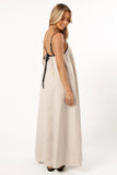 Elliana Maxi Dress Beige