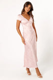 Benton Slip Maxi Dress Pink Floral