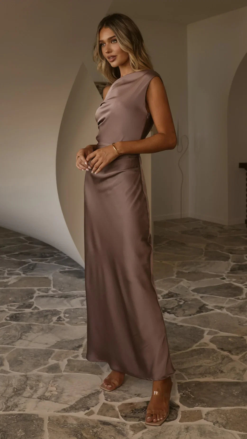 Gigi Maxi Dress Mushroom
