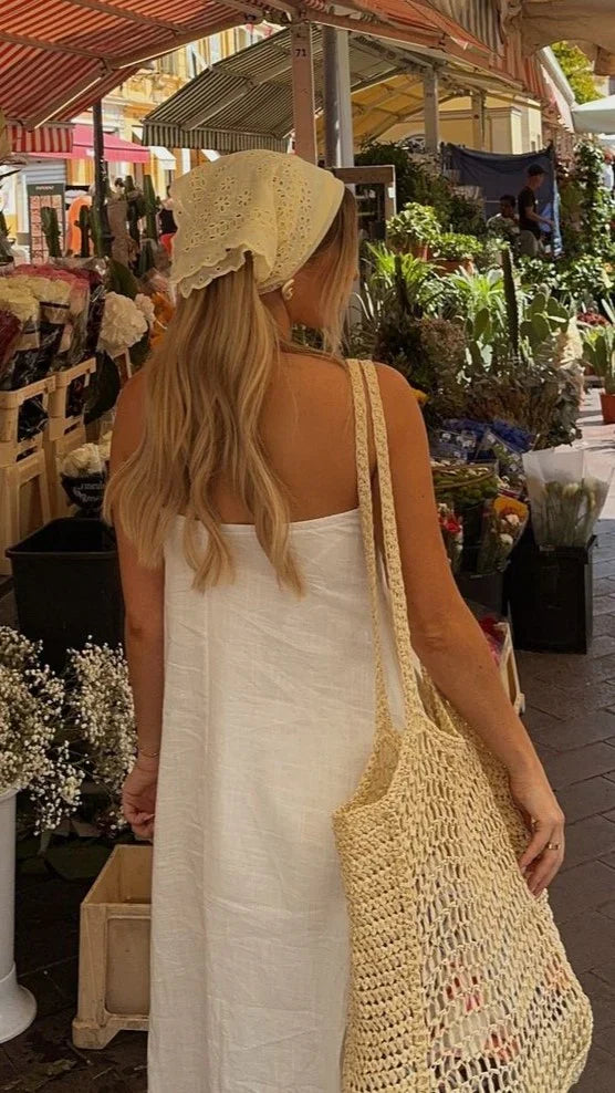 Connie Maxi Dress White