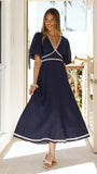 Nakisha Maxi Dress Navy