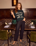 Martini Mood All Day Graphic Sweater