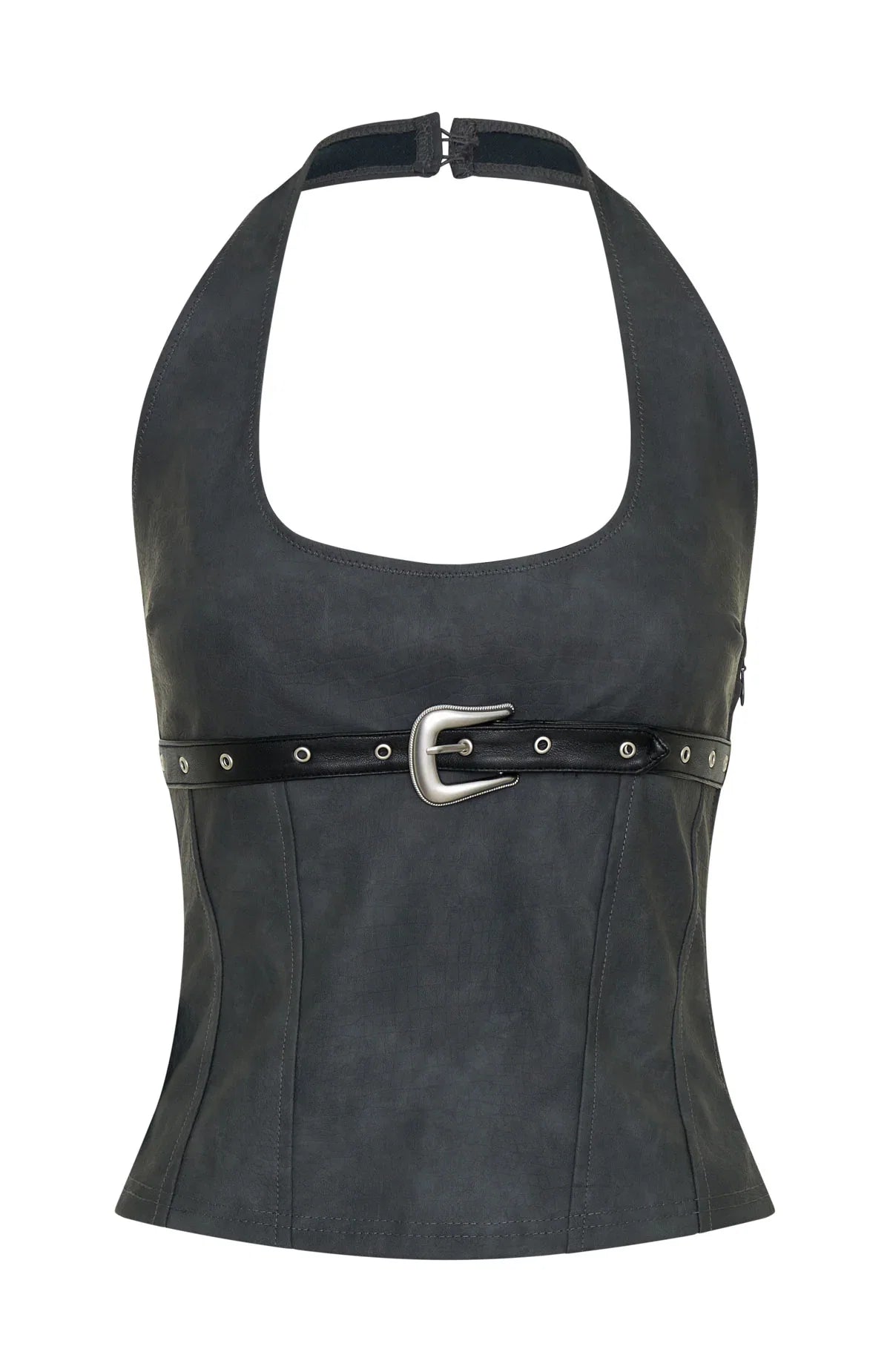 In The Crowd Bustier Charcoal