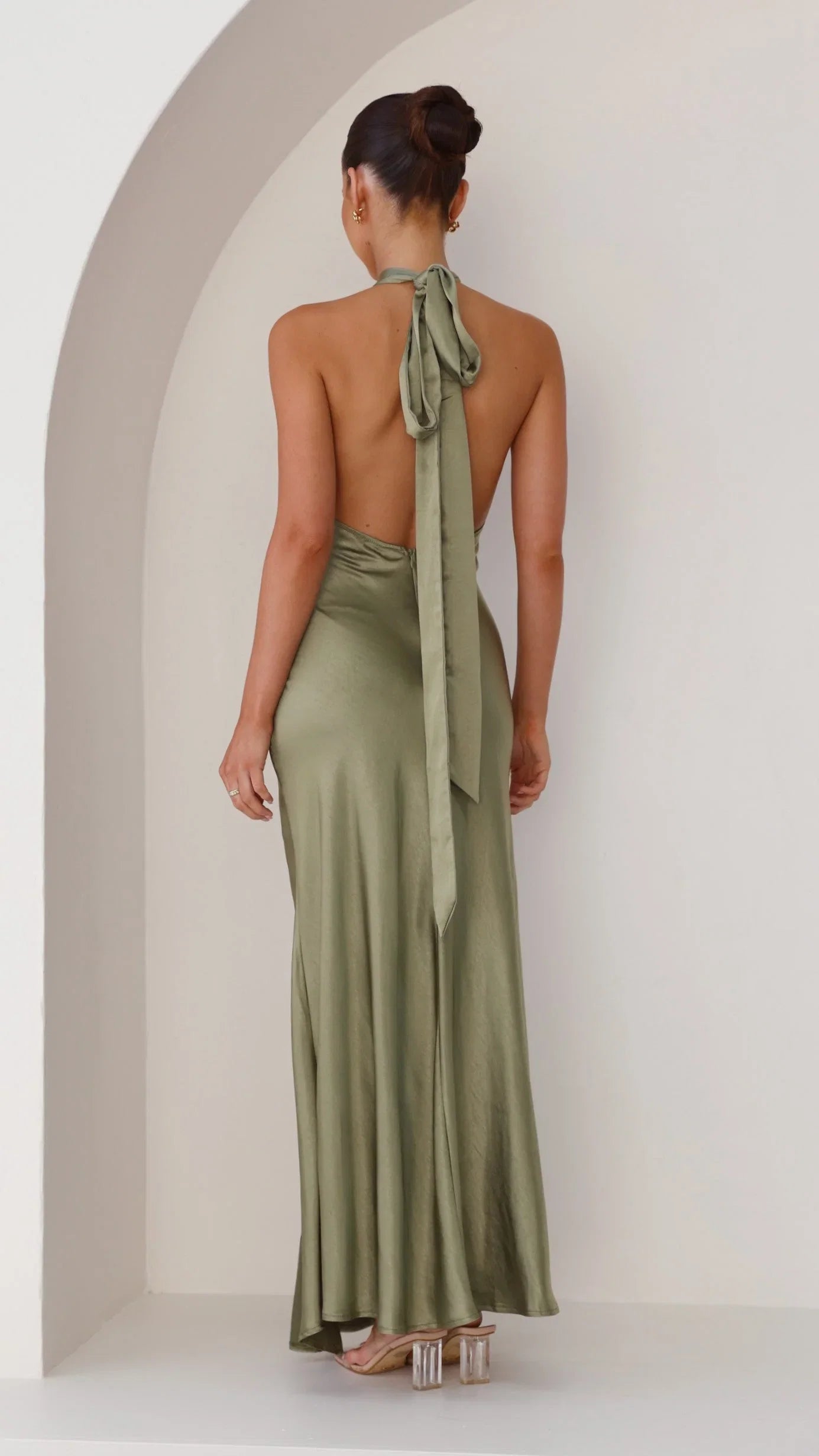 Amalia Maxi Dress Olive