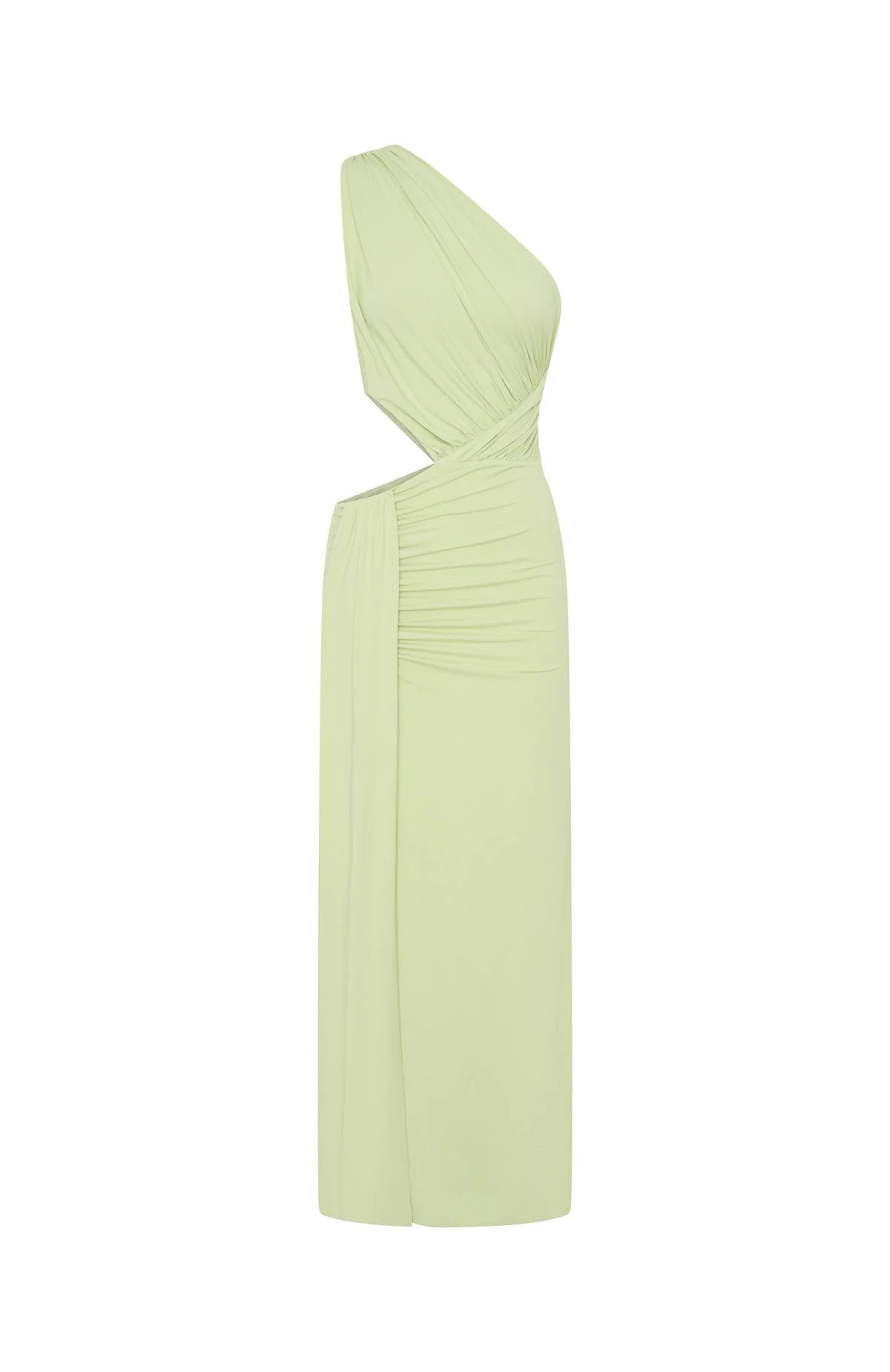 Selene Veil Maxi Dress Pistachio
