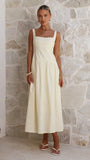Lucy Drop Waist Maxi Dress Butter