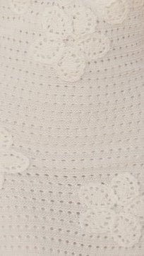 Elodie Crotchet Maxi Dress White