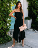 Merida Strapless Smocked Jumpsuit