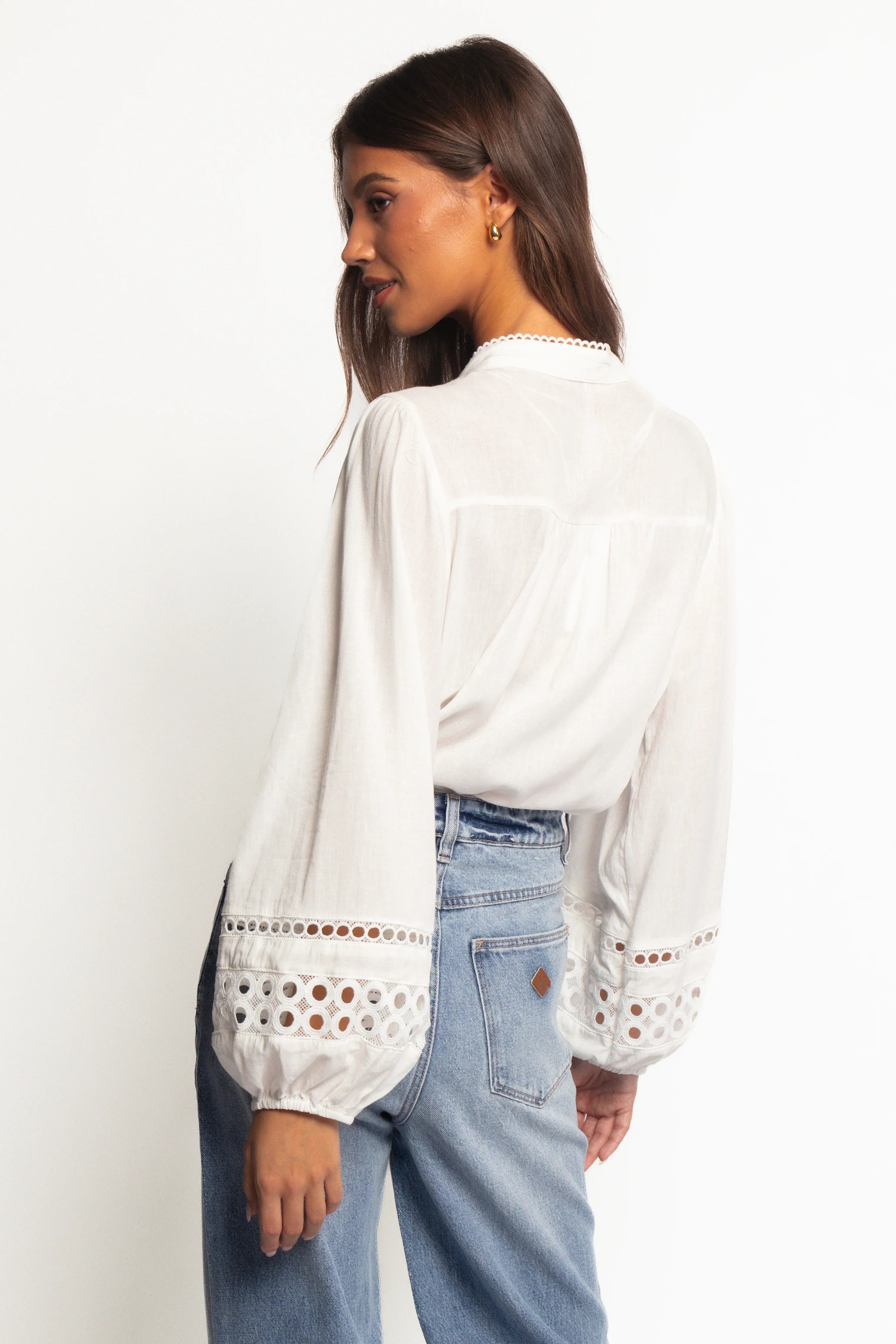 Hani Blouse White