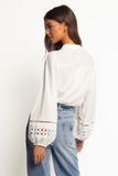 Hani Blouse White